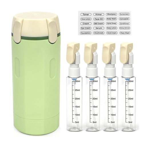 TravelPod – 4-in-1 Leakproof Travel Bottle Organizer