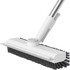 SpinScrub 360° Rotating Tile & Floor Scrub Brush with Wiper – Heavy Duty Long Handle Cleaning Brush for Bathroom, Kitchen & Walls